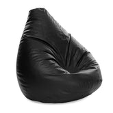 Jumbble Standard PVC Bean Bag | Durable Faux Leather Bean Bag with Filling | Comfortable and Stylish | Suitable for Adults & Kids | Versatile Seating for Home and Outdoors